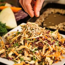 Winter Slaw with Creamy Chipotle Dressing
