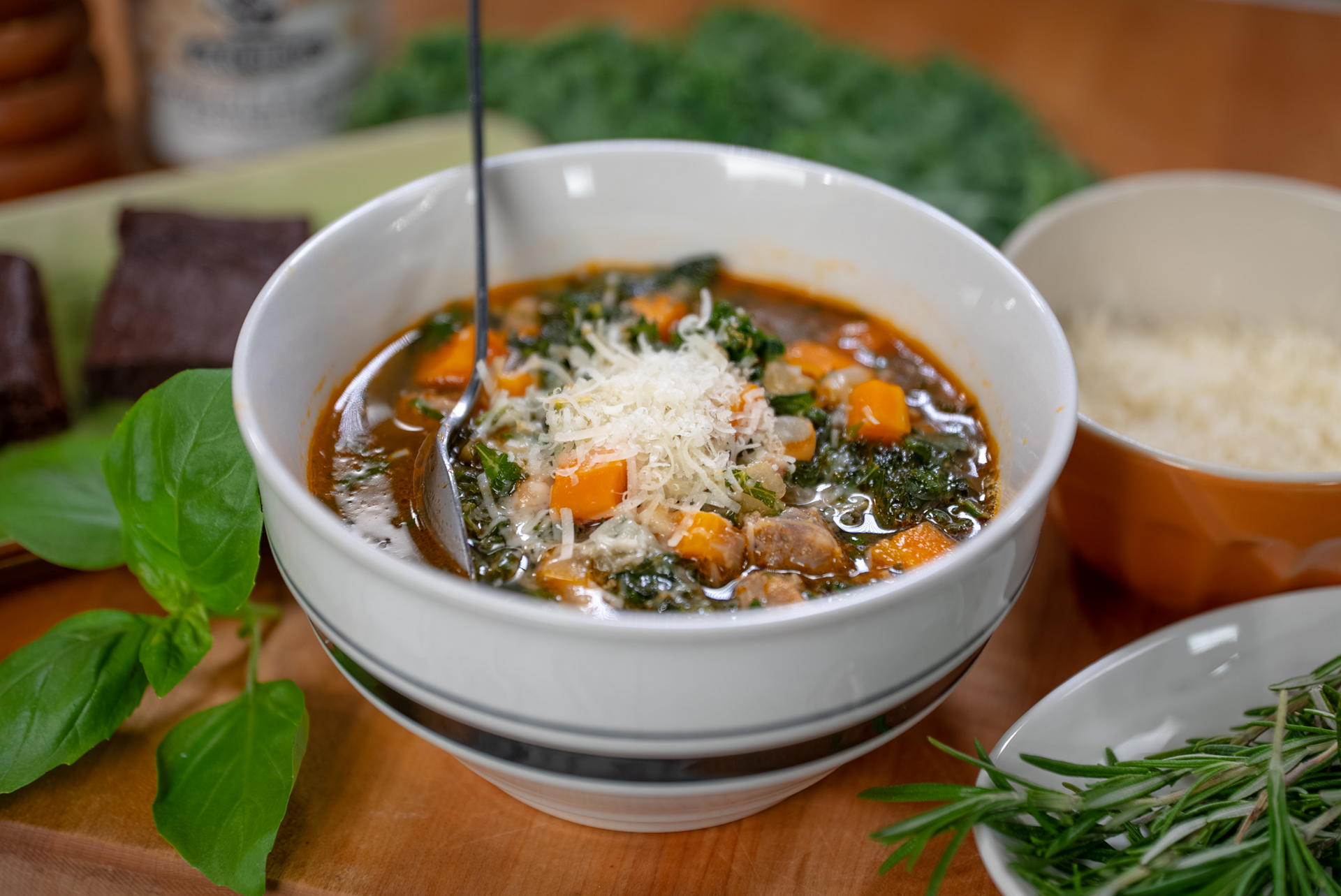 Warming White Bean Soup