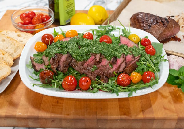 Marinated & Grilled Tri-Tip Steak