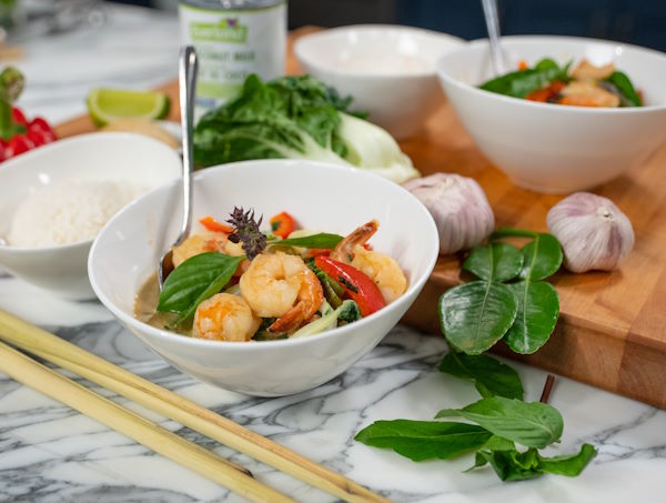 Thai Green Curry with Shrimp