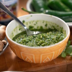 Green Almond Chutney