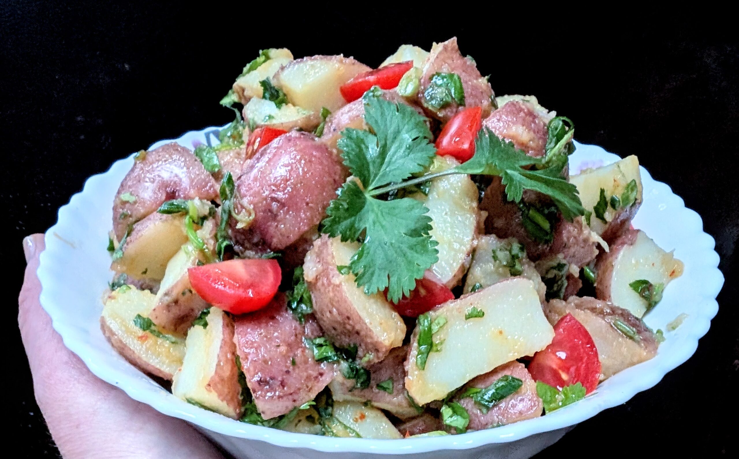 Red Potato Salad with Chipotle Lime Dressing