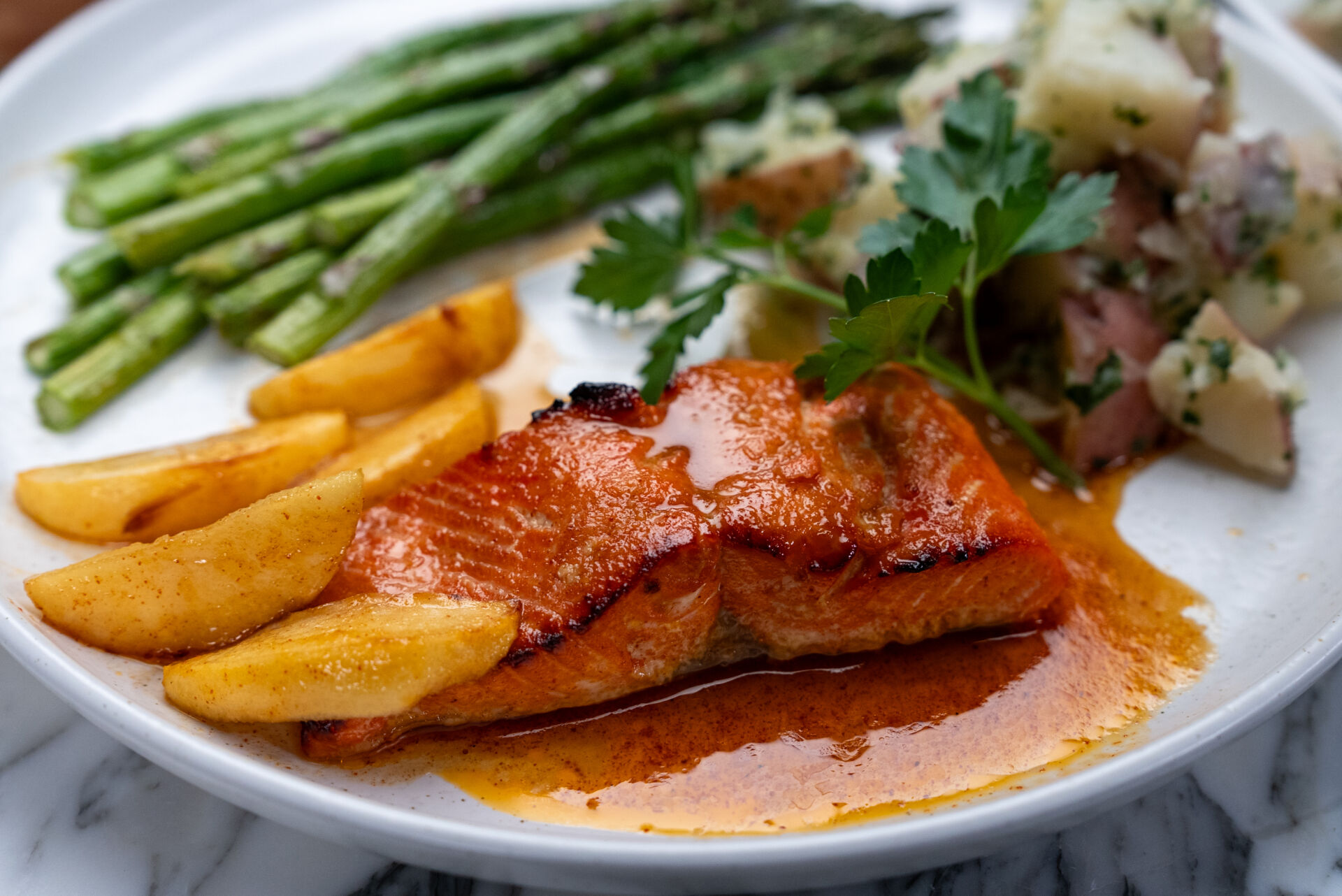 Maple Glazed Wild Salmon