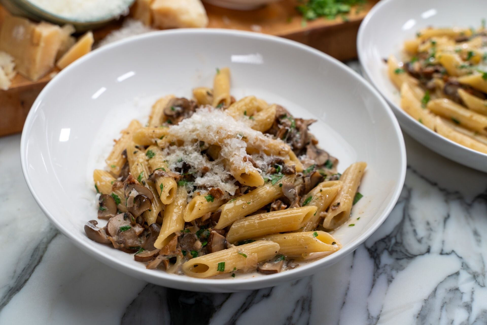Wild Mushroom Pasta