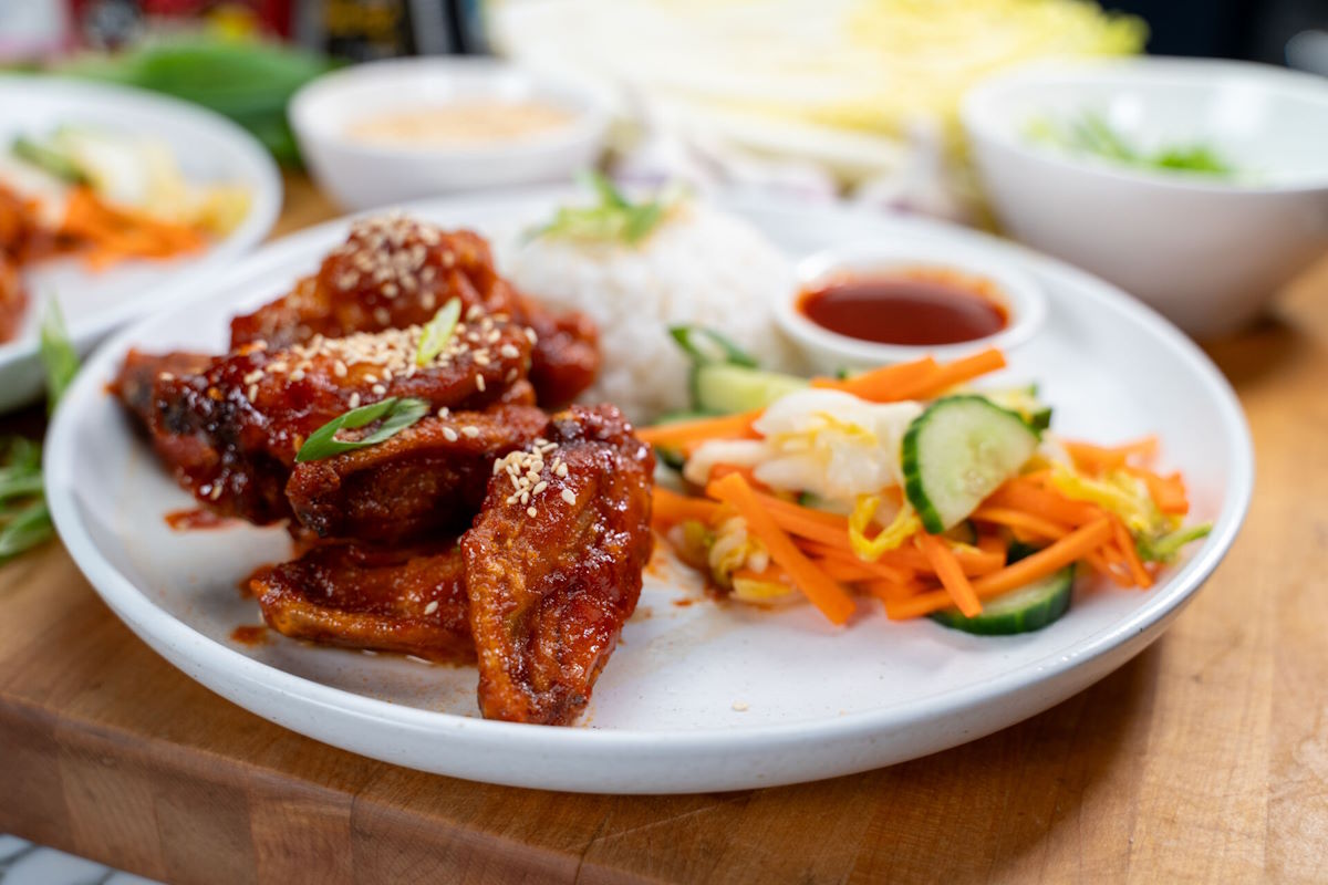 Air-Fryer Korean Fried Chicken