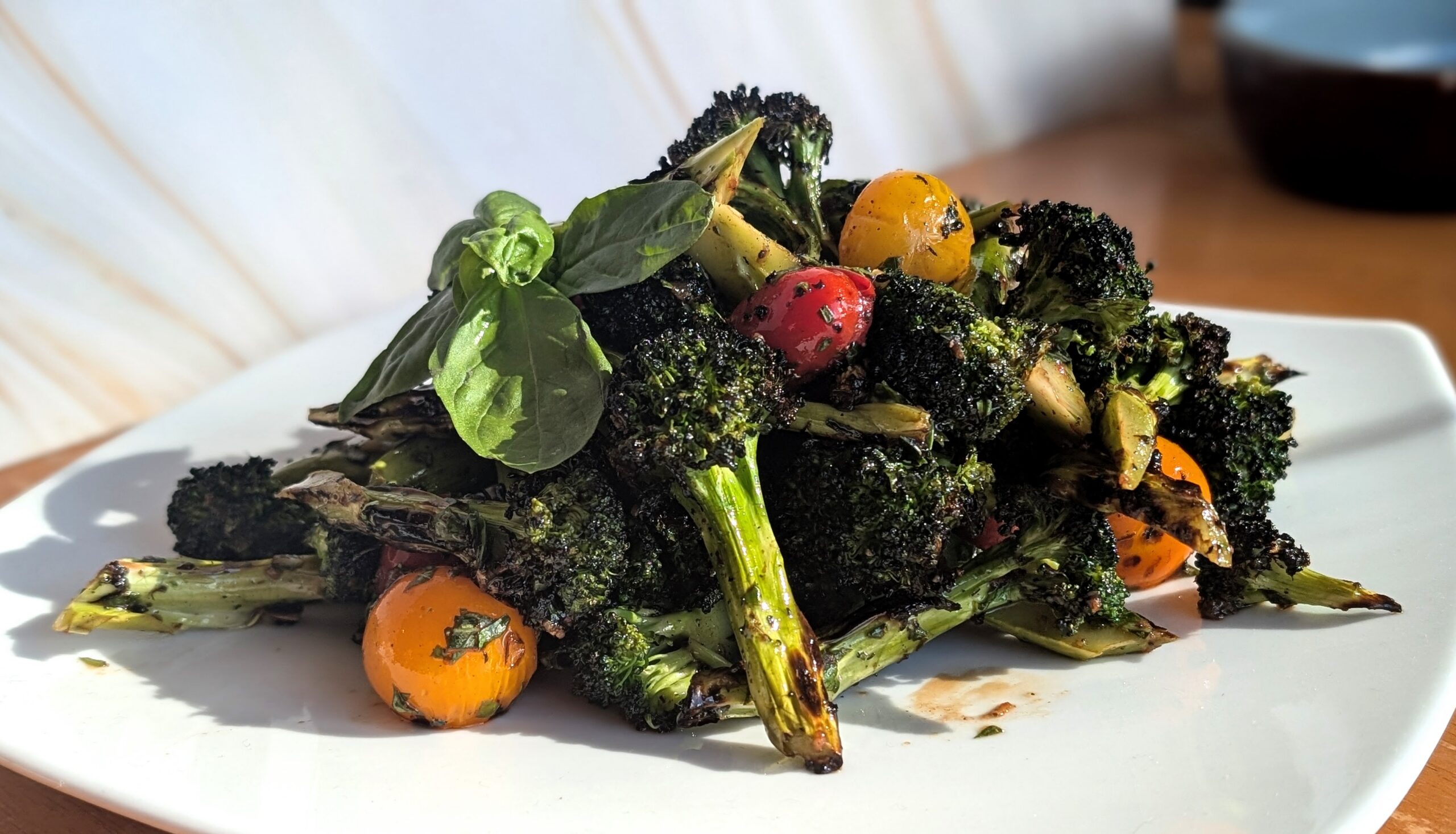GRILLED MARINATED BROCCOLI