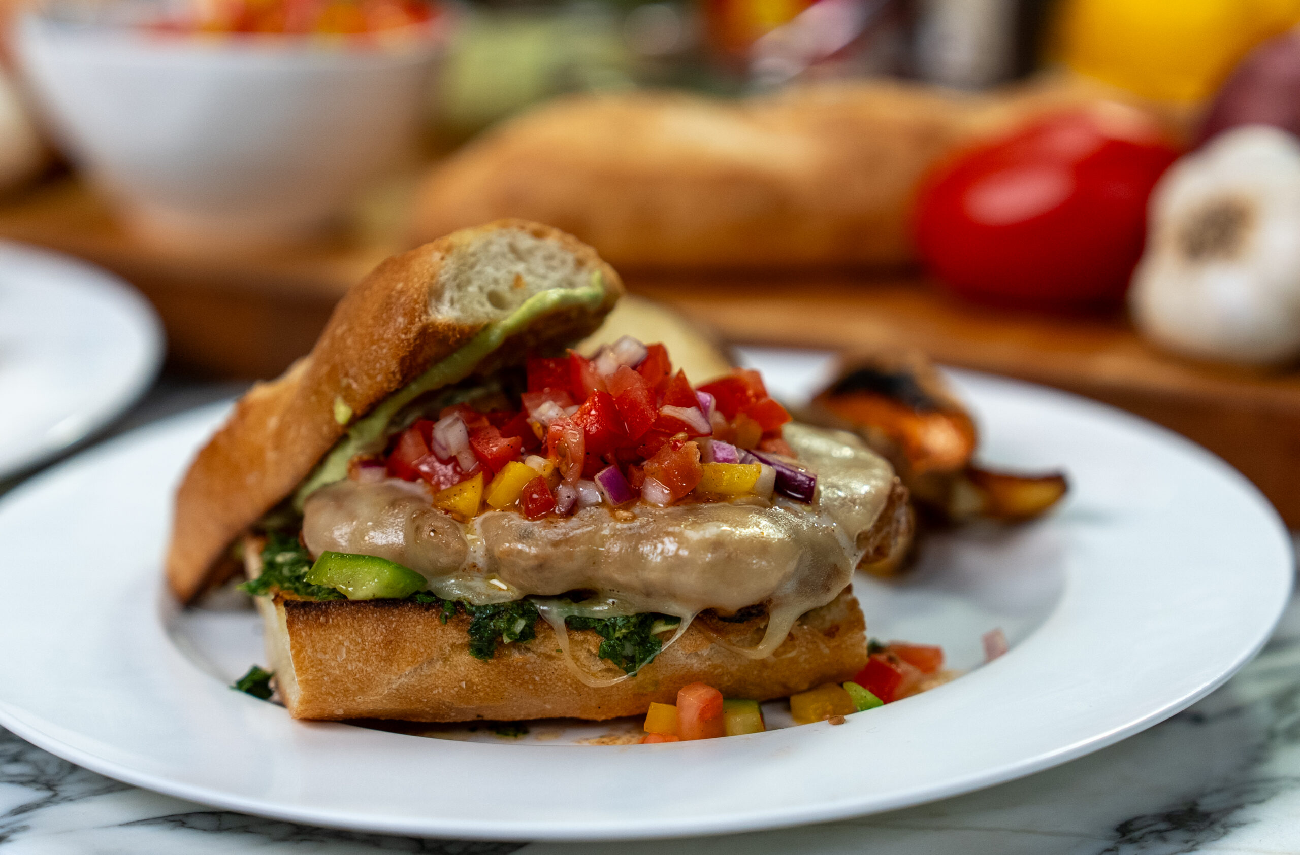 Argentinian Chorizo Burgers