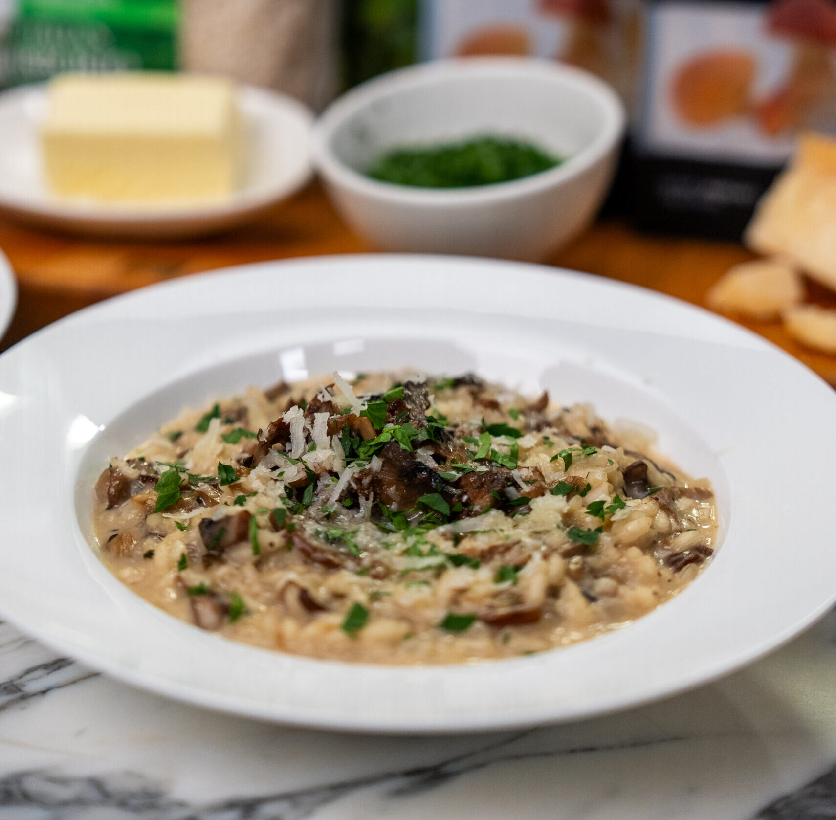 Wild Mushroom Risotto